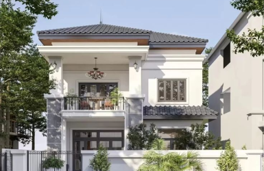 Thiết kế biệt thự hiện đại tối giản