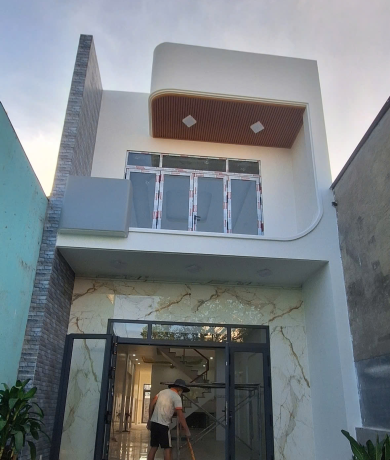 Nhà Phố 2 Tầng Mái Bằng Sang Trọng 