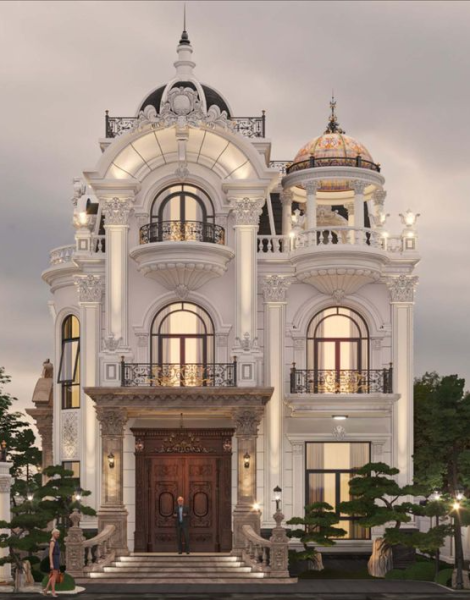 Biệt Thự Lâu Đài Cổ Điển 