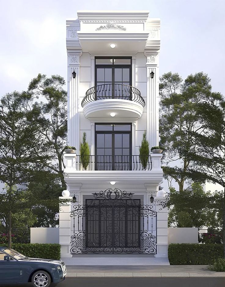 Nhà Phố Cổ Điển 3 Tầng Đẳng Cấp Châu Âu